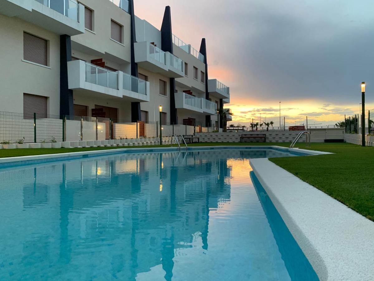Bianca Beach 222 - Mil Palmeras, Vista Piscina Y Mar Torre de la Horadada 외부 사진